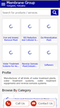 Mobile Screenshot of membranegroupindia.com
